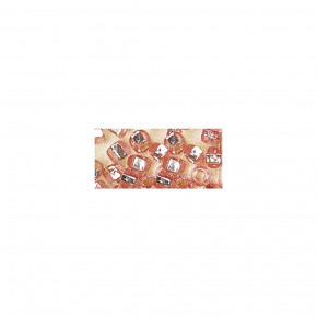 Rocailles, 2,6mm, mit Silbereinzug, Dose 16g-rosa