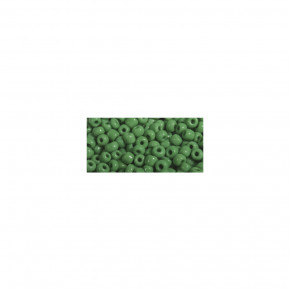 Rocailles, 2,6mm, opak, Dose 17g-grün