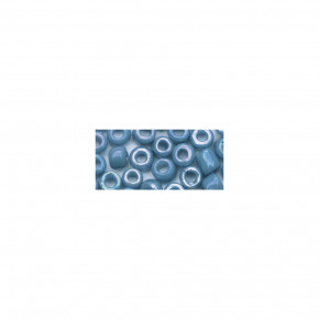 Rocailles, 2 mm, opak gelüstert Dose 17g-hellblau