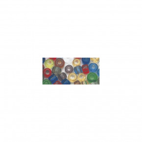 Rocailles, 2mm, transparent, Dose 17g-bunt