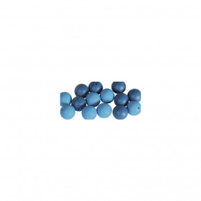 Silikonperlen, 15mm ø SB-Btl 14Stück-blau