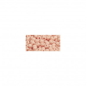 Silk-Bead Glas Rocailles, 4mm, Dose 120Stück-puderrosa