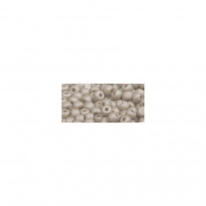 Silk-Bead Glas Rocailles, 4mm, Dose 120Stück-taupe