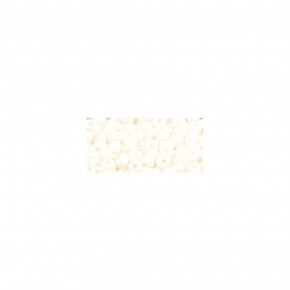 Silk-Bead Glas Rocailles, 4mm, Dose 120Stück-weiß