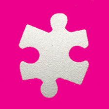 Stanzer L Puzzle 3,7x2,9 cm