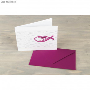 Stanzschablone: Fisch 8x3,1cm, SB-Btl 1Stück